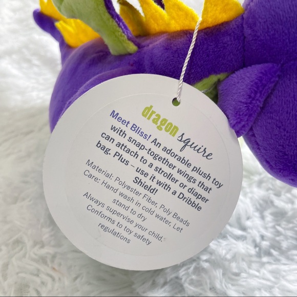 NWT Ever After Baby Dragon Squire Bliss Plush - Picture 4 of 6